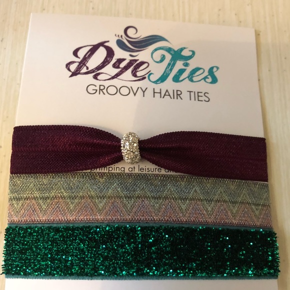 Dye Ties Accessories - Die Ties GROOVY HAIR TIES